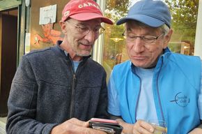 Frank und Rudi Frank und Rudi bei der "Nachbesprechung"