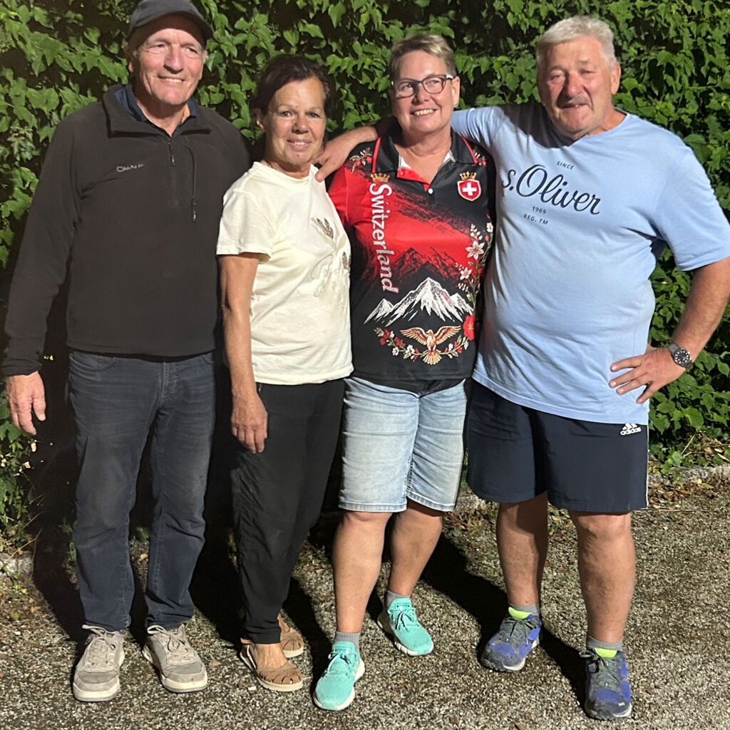 Manfred und Denis/ Chantal u. Karl
